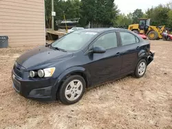 Chevrolet salvage cars for sale: 2015 Chevrolet Sonic LS