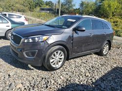 Salvage cars for sale at West Mifflin, PA auction: 2016 KIA Sorento LX