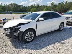 Salvage cars for sale at Houston, TX auction: 2016 Toyota Camry LE