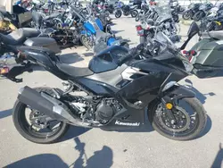 Salvage motorcycles for sale at Kansas City, KS auction: 2018 Kawasaki EX400