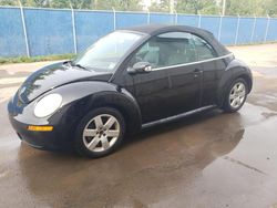 Salvage cars for sale from Copart Atlantic Canada Auction, NB: 2007 Volkswagen New Beetle Convertible Option Package 1