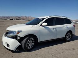 Nissan salvage cars for sale: 2016 Nissan Pathfinder S