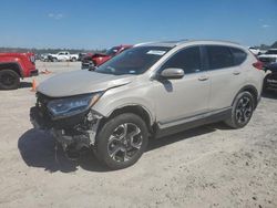 Salvage cars for sale at Houston, TX auction: 2018 Honda CR-V Touring