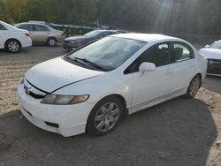 Salvage cars for sale at Marlboro, NY auction: 2010 Honda Civic LX