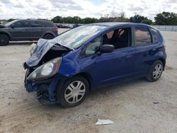 Salvage cars for sale at San Antonio, TX auction: 2009 Honda FIT