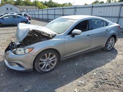 Salvage cars for sale at York Haven, PA auction: 2015 Mazda 6 Touring