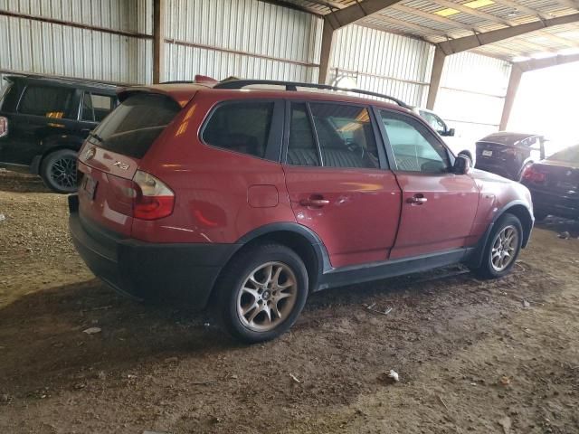 2004 BMW X3 2.5I