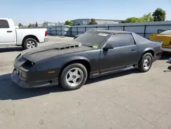 Salvage cars for sale at Bakersfield, CA auction: 1984 Chevrolet Camaro