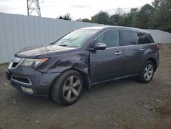 Salvage cars for sale at Windsor, NJ auction: 2010 Acura MDX Technology