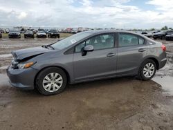 Honda salvage cars for sale: 2012 Honda Civic LX