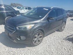 Ford Escape salvage cars for sale: 2017 Ford Escape Titanium