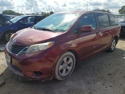 Toyota salvage cars for sale: 2011 Toyota Sienna LE