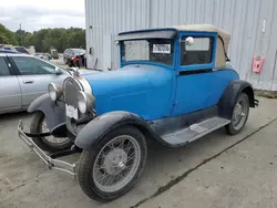 Salvage cars for sale at Windsor, NJ auction: 1929 Ford Model A