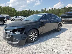 Salvage cars for sale at Houston, TX auction: 2018 Chevrolet Malibu LT