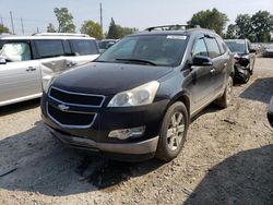 Salvage cars for sale at Lansing, MI auction: 2010 Chevrolet Traverse LT