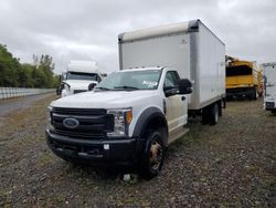 Salvage trucks for sale at Central Square, NY auction: 2017 Ford F450 Super Duty