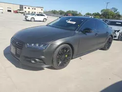 Salvage cars for sale at Wilmer, TX auction: 2016 Audi A7 Premium Plus