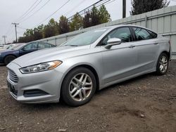 Salvage cars for sale at New Britain, CT auction: 2015 Ford Fusion SE