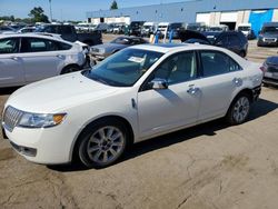 Vehiculos salvage en venta de Copart Woodhaven, MI: 2012 Lincoln MKZ