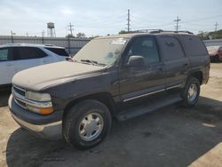 Salvage cars for sale at Chicago Heights, IL auction: 2001 Chevrolet Tahoe K1500