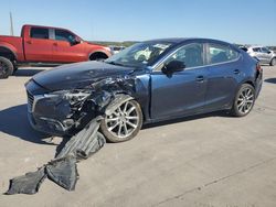 Salvage cars for sale at Grand Prairie, TX auction: 2018 Mazda 3 Grand Touring