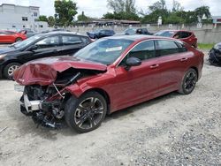 Salvage cars for sale at Opa Locka, FL auction: 2022 KIA K5 GT Line