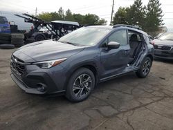 Salvage cars for sale at Denver, CO auction: 2024 Subaru Crosstrek Premium