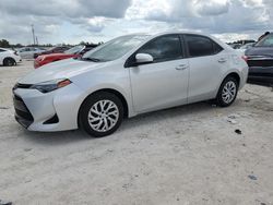 Salvage cars for sale at Arcadia, FL auction: 2019 Toyota Corolla L