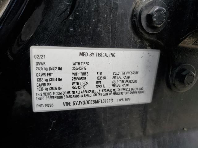 2021 Tesla Model Y