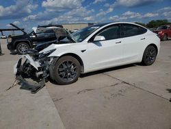 Salvage cars for sale at Wilmer, TX auction: 2022 Tesla Model 3