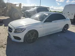 Mercedes-Benz Vehiculos salvage en venta: 2016 Mercedes-Benz C 450 4matic AMG