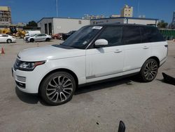 2016 Land Rover Range Rover Supercharged en venta en New Orleans, LA