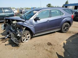 Salvage cars for sale at Woodhaven, MI auction: 2014 Chevrolet Equinox LS