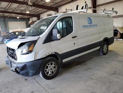 Salvage trucks for sale at Eldridge, IA auction: 2016 Ford Transit T-250