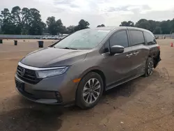 Salvage cars for sale at Longview, TX auction: 2021 Honda Odyssey EXL