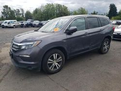 Salvage cars for sale at Portland, OR auction: 2018 Honda Pilot EX