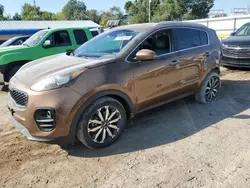 KIA Vehiculos salvage en venta: 2017 KIA Sportage EX