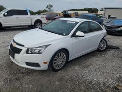 Chevrolet salvage cars for sale: 2011 Chevrolet Cruze ECO