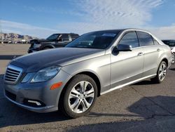 Salvage cars for sale at North Las Vegas, NV auction: 2010 Mercedes-Benz E 350