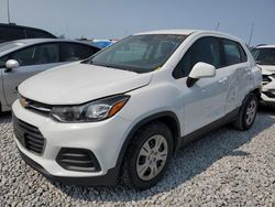 Chevrolet salvage cars for sale: 2017 Chevrolet Trax LS