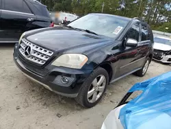 Salvage cars for sale at Seaford, DE auction: 2010 Mercedes-Benz ML 350 4matic