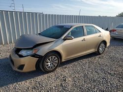 Toyota salvage cars for sale: 2012 Toyota Camry Base