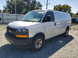 Salvage trucks for sale at Mebane, NC auction: 2022 Chevrolet Express G2500