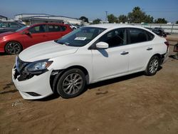 Salvage cars for sale at San Diego, CA auction: 2018 Nissan Sentra S