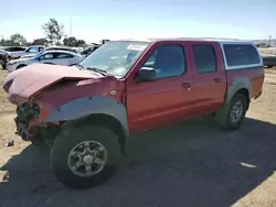 Nissan Frontier Crew cab xe salvage cars for sale: 2002 Nissan Frontier Crew Cab XE