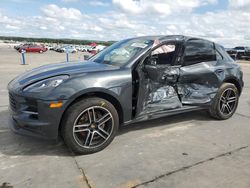 Salvage cars for sale at Grand Prairie, TX auction: 2020 Porsche Macan