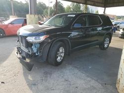 Salvage cars for sale at Gaston, SC auction: 2018 Chevrolet Traverse LS