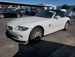 Salvage cars for sale at American Canyon, CA auction: 2004 BMW Z4 2.5