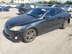 Salvage cars for sale at Wilmer, TX auction: 2007 Lexus IS 250