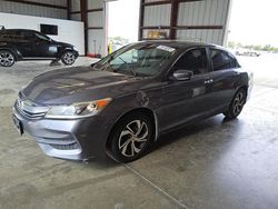 Salvage cars for sale at Wilmer, TX auction: 2016 Honda Accord LX